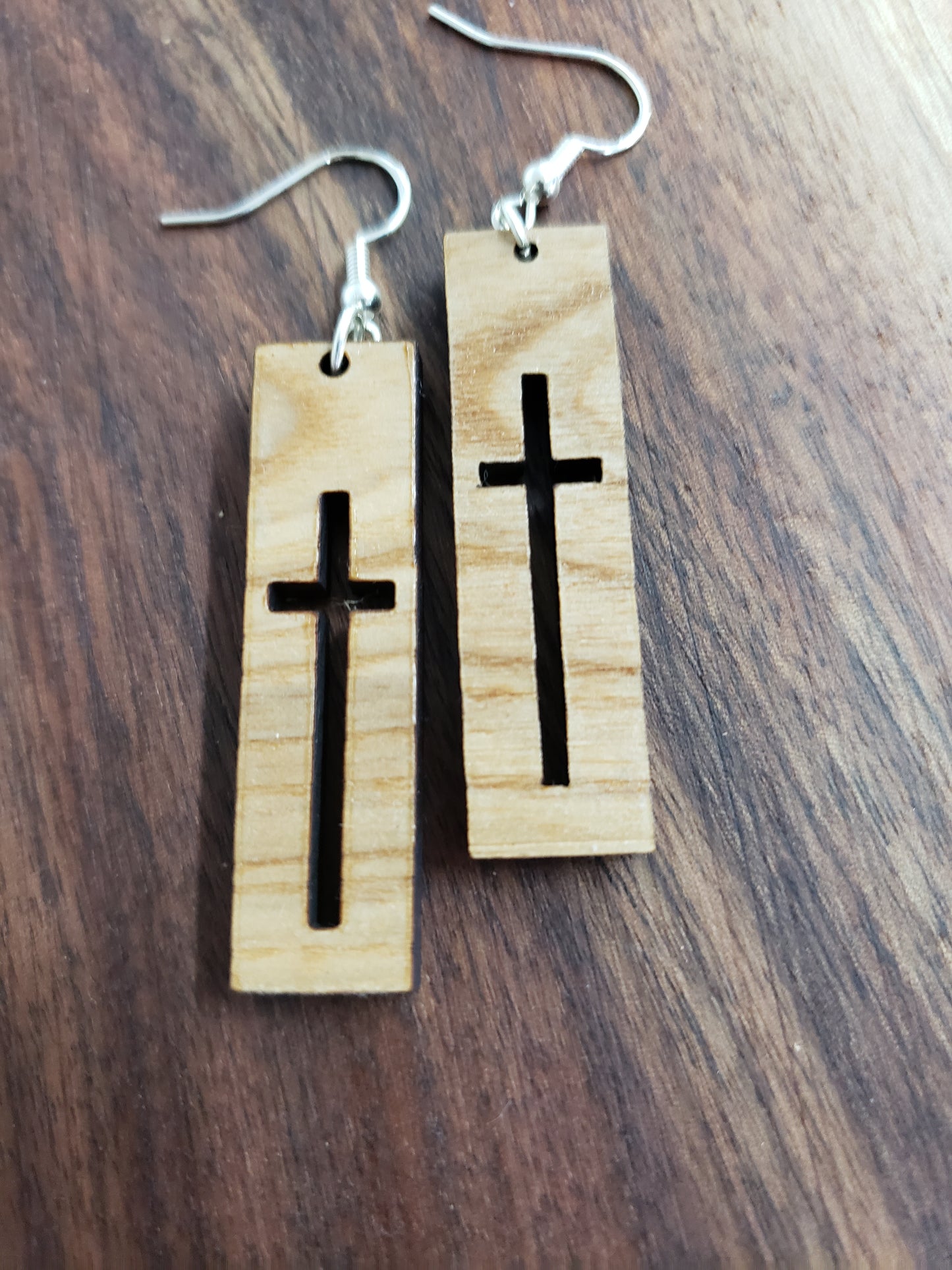 Rememberance Wooden Earrings