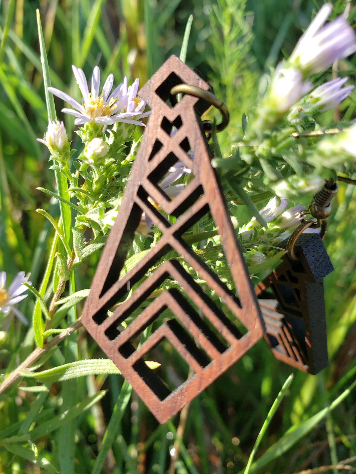 Eiffel Wooden Earrings