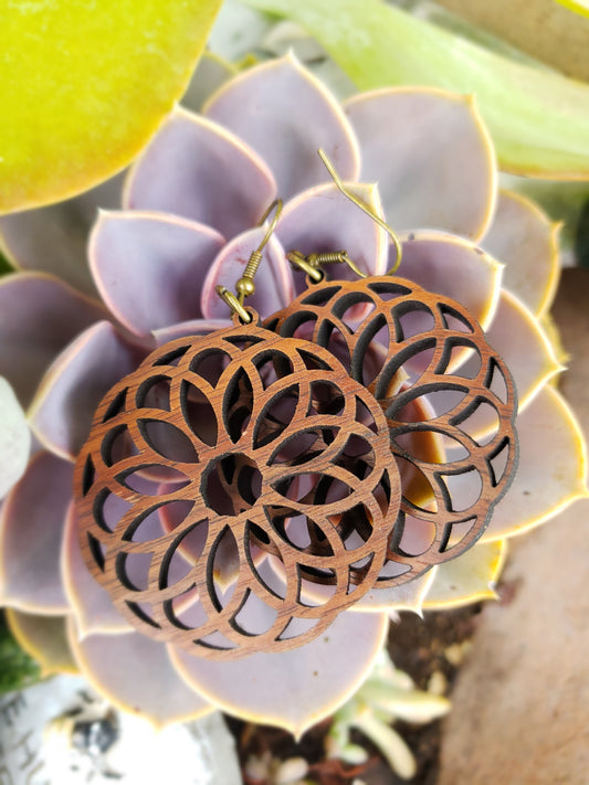 Pizelle Wooden Earrings