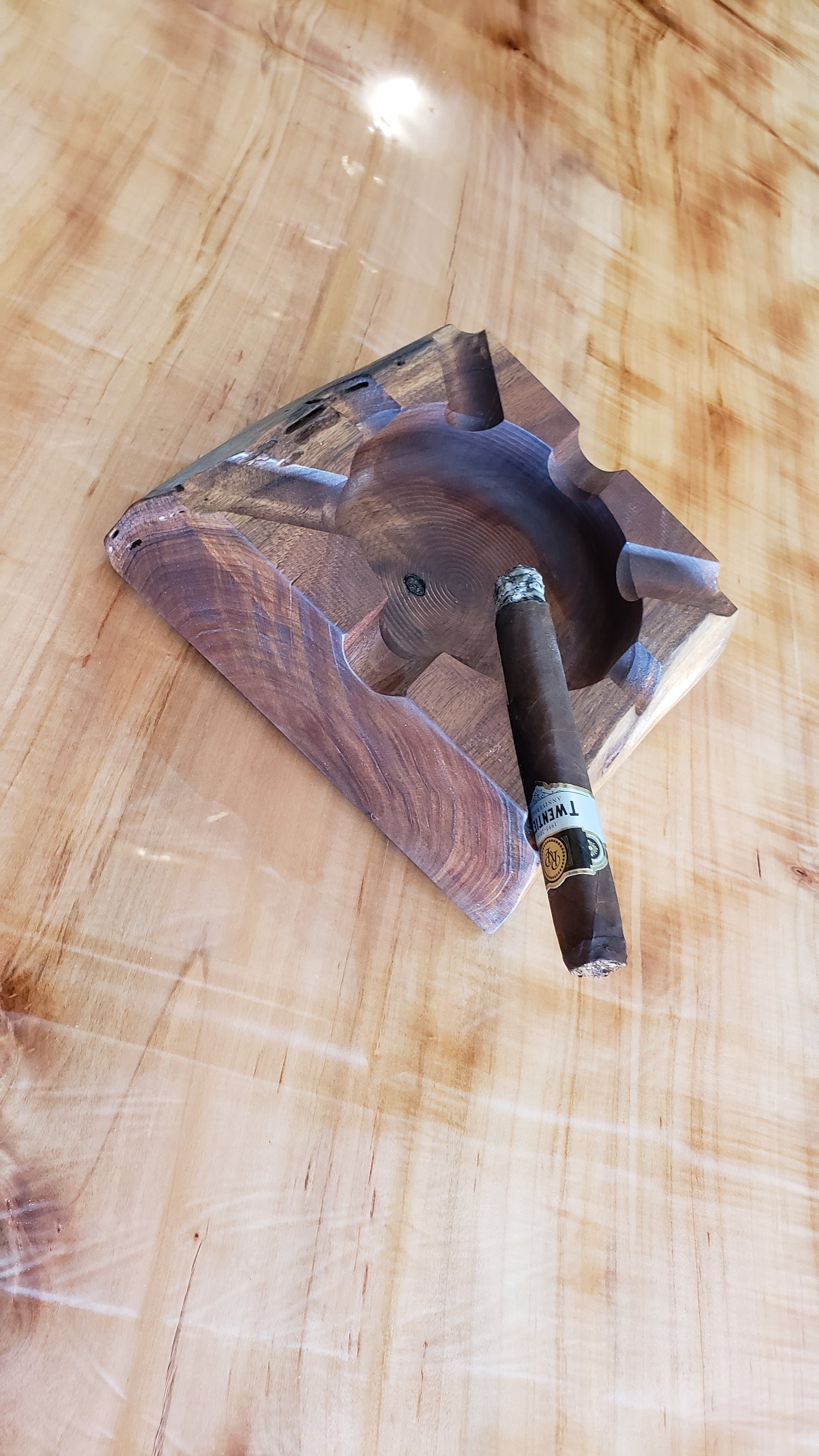 Live Edge Walnut Ashtray