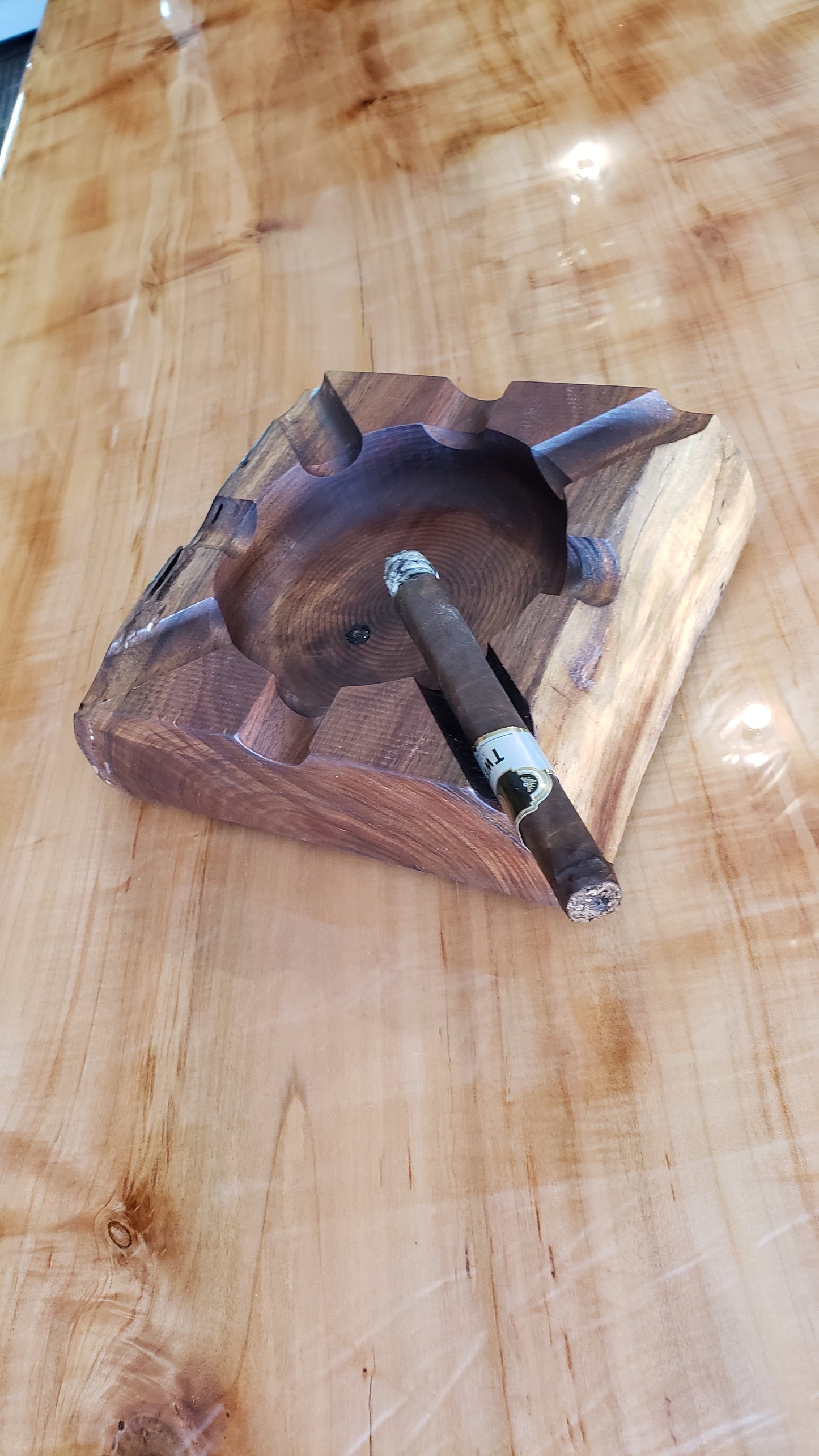 Live Edge Walnut Ashtray