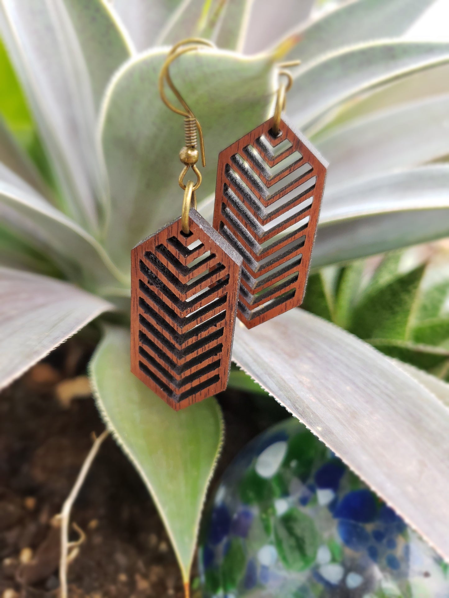 Chevron Layers Earrings
