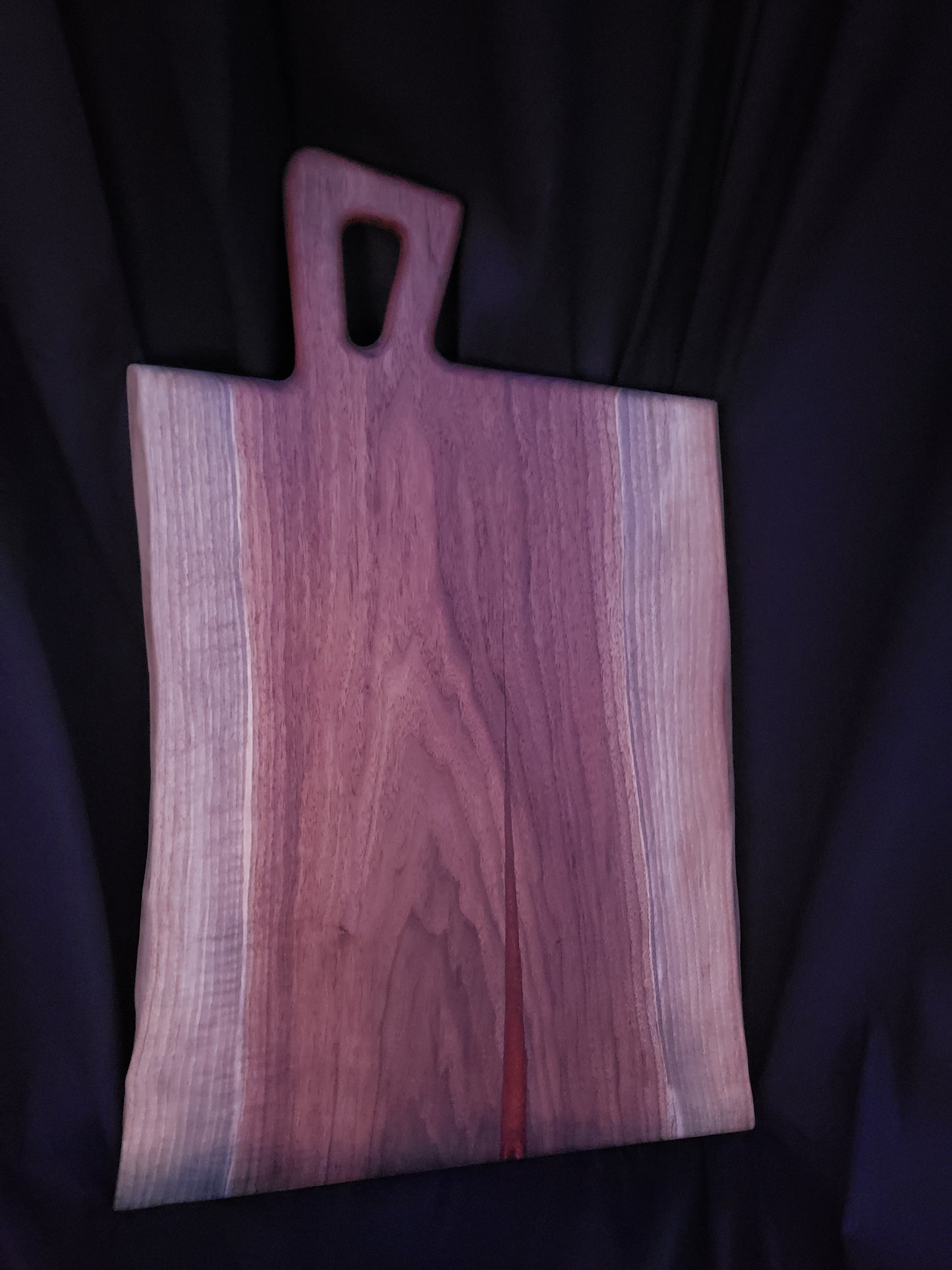 Walnut Copper Epoxy Live Edge Charcuterie Board