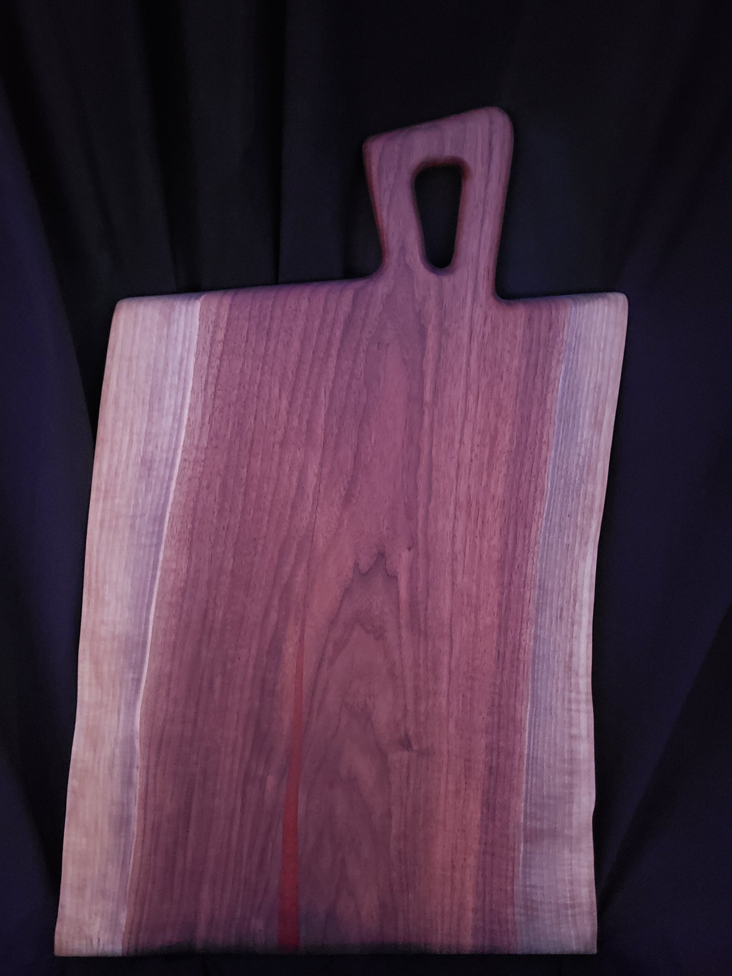 Walnut Copper Epoxy Live Edge Charcuterie Board